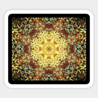 Symmetrical pattern Sticker